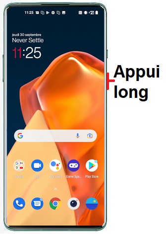 Comment éteindre son OnePlus Nord 2 ?